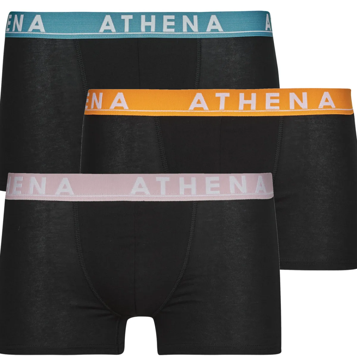 Athena EASY COLOR Pack de 3-Homme Boxers