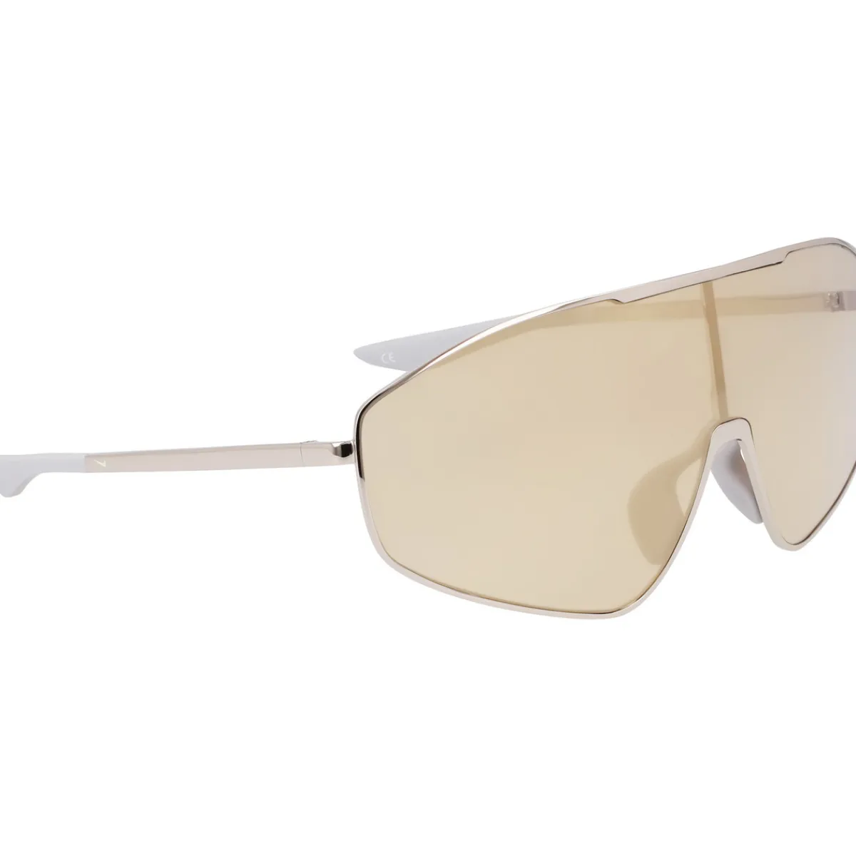 Nike ECHO SHIELD 2 IF0986X Lunettes de soleil, Argent/Or, 66-Homme Lunettes De Soleil