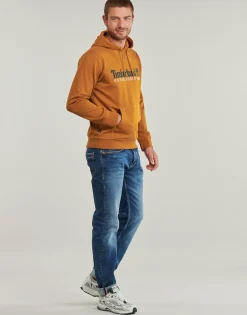 Timberland Embroidered Logo Crew Neck Sweatshirt-Homme Sweats & Polaires