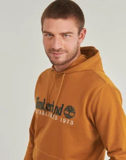 Timberland Embroidered Logo Crew Neck Sweatshirt-Homme Sweats & Polaires