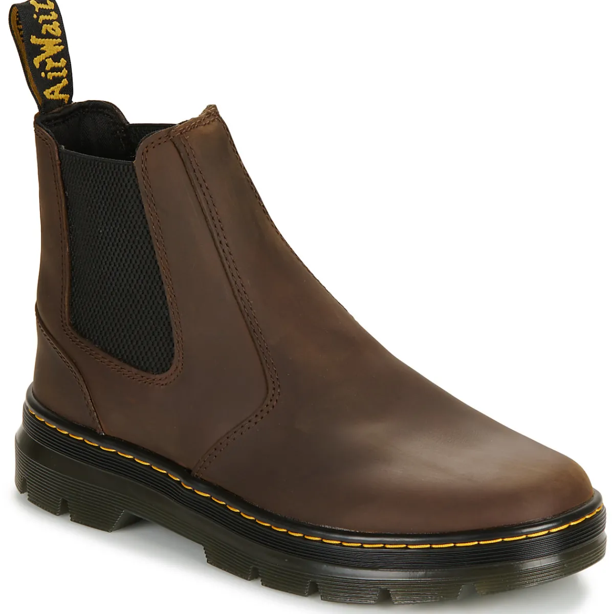 Dr. Martens EMBURY DARK BROWN CRAZY HORSE-Homme Bottines / Boots