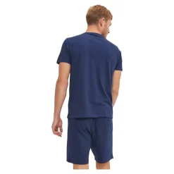 Serge Blanco Ensemble Pyjama court Tshirt col rond homme en coton-Homme Pyjamas