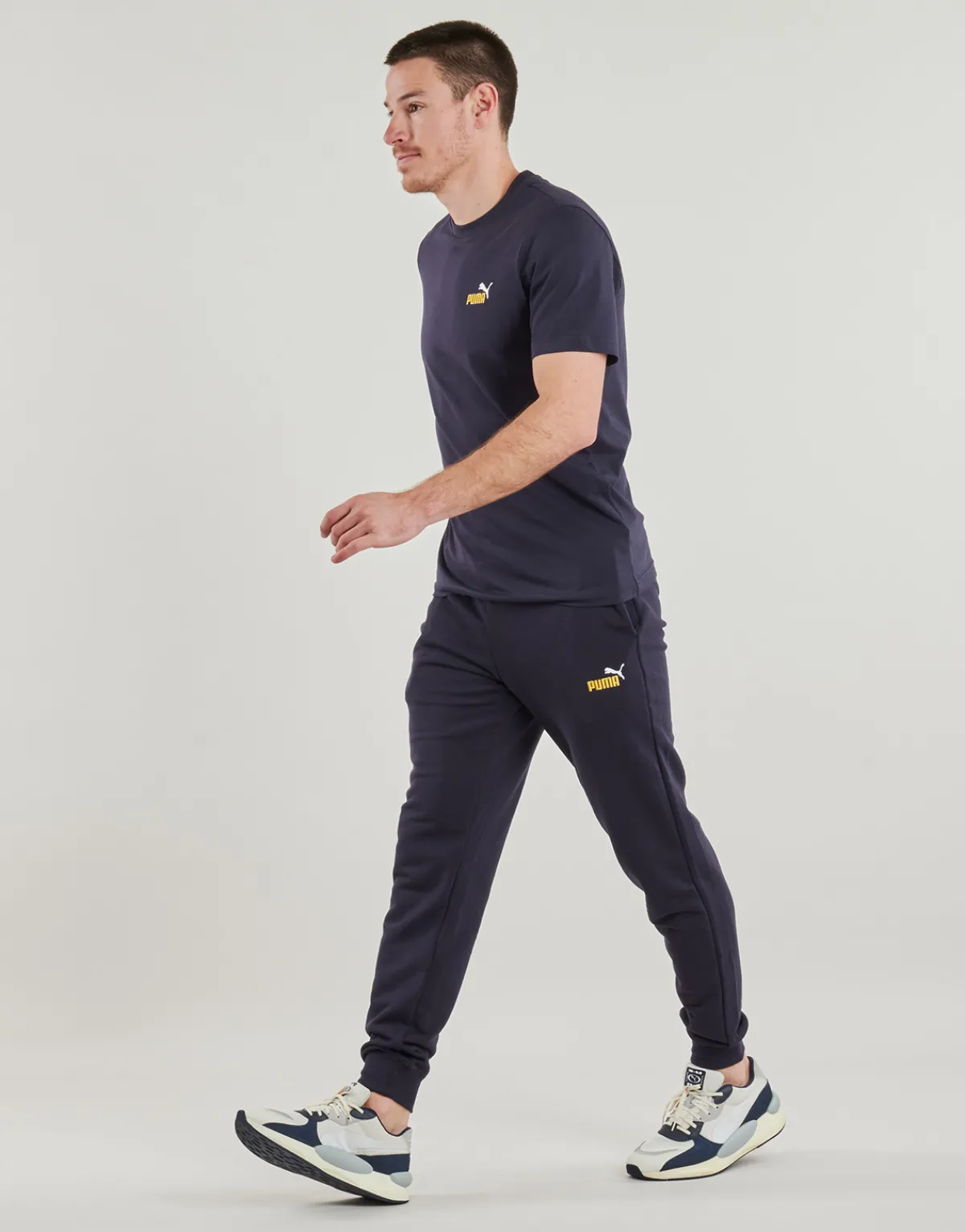Puma ESS 2 COLOR LOGO SWEATPANTS-Homme Joggings & Survêtements