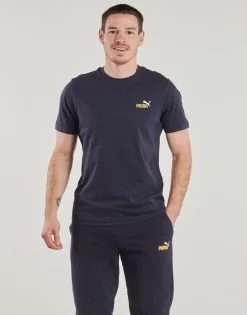 Puma ESS 2 COLOR SMALL LOGO TEE-Homme T-Shirts & Polos