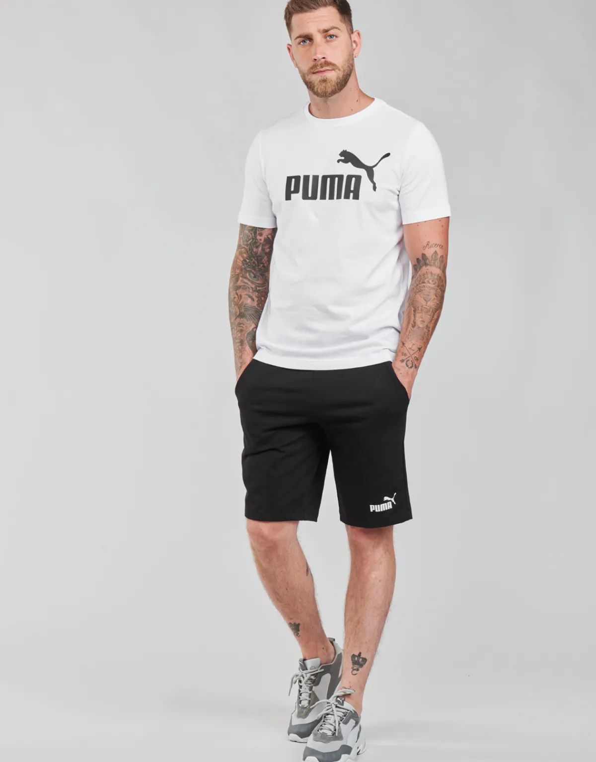 Puma ESS JERSEY SHORT-Homme Shorts & Bermudas
