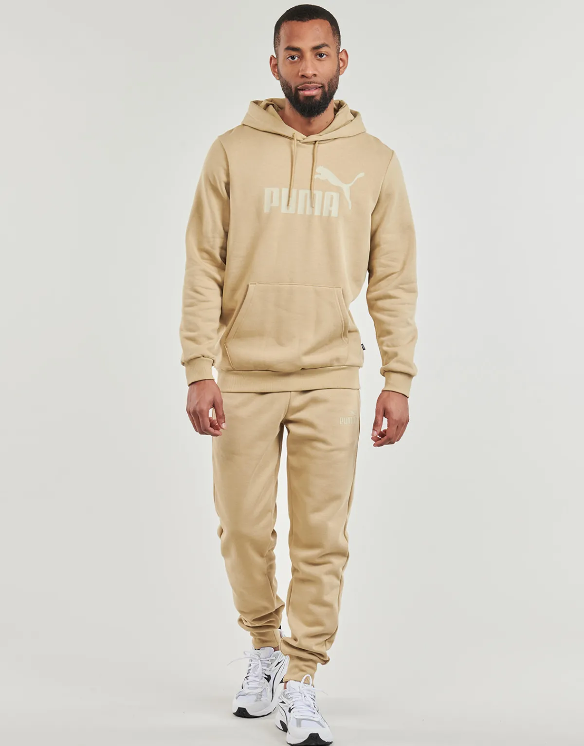 Puma ESS LOGO PANTS FL CL (S)-Homme Joggings & Survêtements