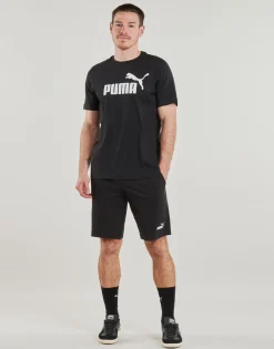 Puma ESS NO1 LOGO JERSEY SHORT-Homme Shorts & Bermudas