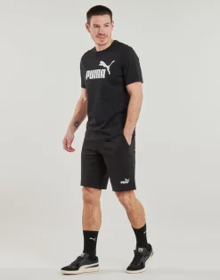 Puma ESS NO1 LOGO JERSEY SHORT-Homme Shorts & Bermudas