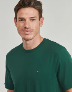 Tommy Hilfiger ESS SEASONAL REG FIT SOLID TEE-Homme T-Shirts & Polos