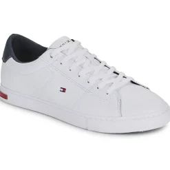 Tommy Hilfiger ESSENTIAL LEATHER DETAIL VULC-Homme Baskets Mode|Baskets Mode