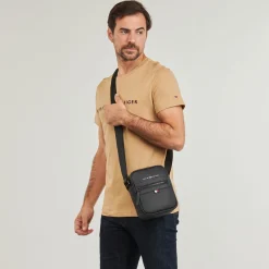 Tommy Hilfiger ESSENTIAL PU MINI REPORTER-Homme Pochettes / Sacoches