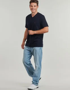 Tommy Hilfiger ESSENTIAL V-NECK TEE-Homme T-Shirts & Polos