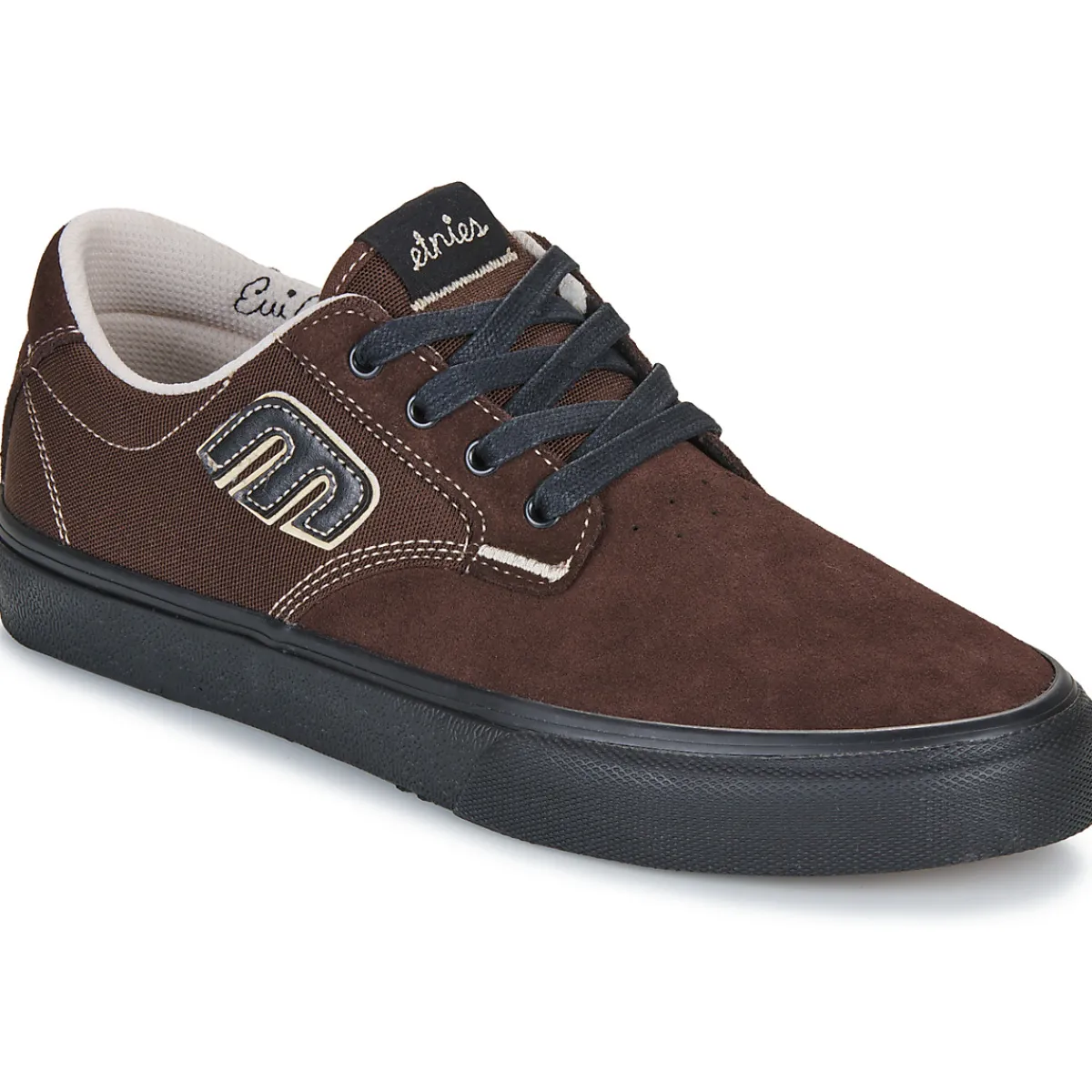 Etnies BARGE PLUS BROWN BLACK-Homme Skate