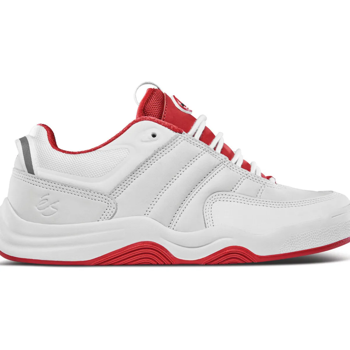 Es EVANT WHITE RED-Homme Skate