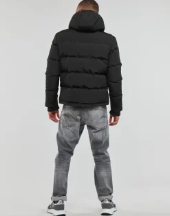 Superdry EVEREST SHORT HOODED PUFFER-Homme Manteaux