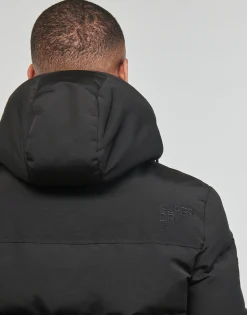 Superdry EVEREST SHORT HOODED PUFFER-Homme Manteaux