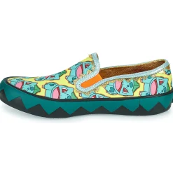Irregular Choice Every Day Is An Adventure-Homme Slip Ons