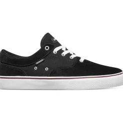Etnies FACTOR BLACK WHITE BURGUNDY-Homme Skate