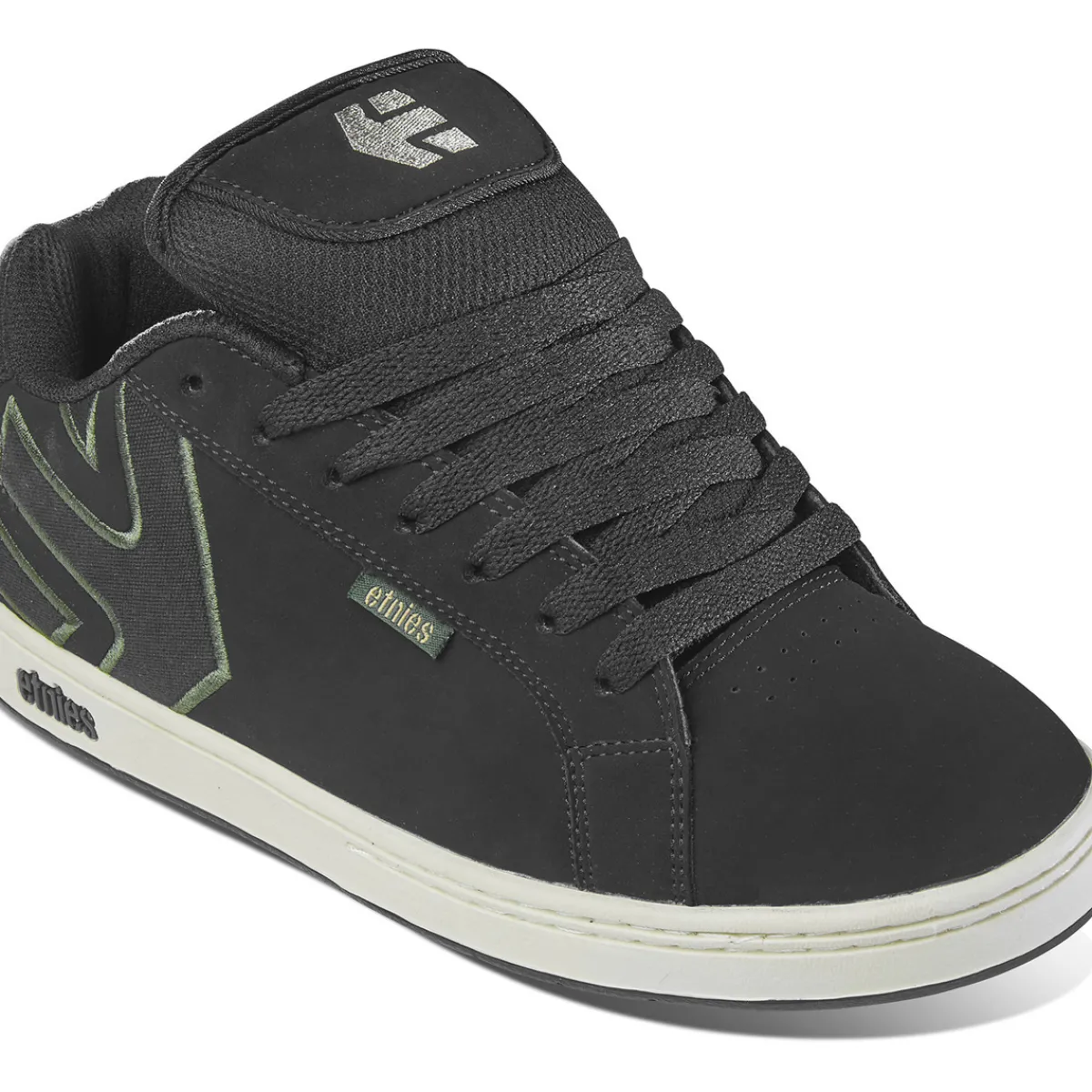 Etnies FADER BLACK GREEN-Homme Skate