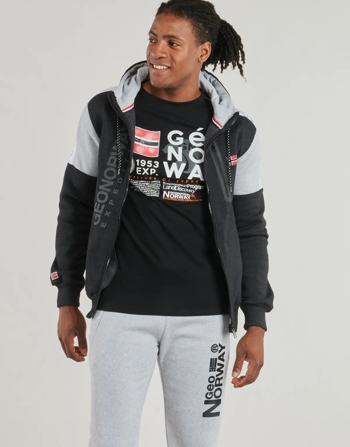 Geographical Norway FAGOZIP-Homme Sweats & Polaires