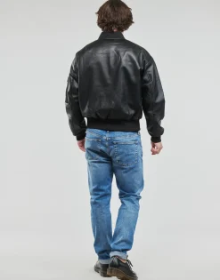 Calvin Klein Jeans FAUX LEATHER BOMBER JACKET-Homme Vestes
