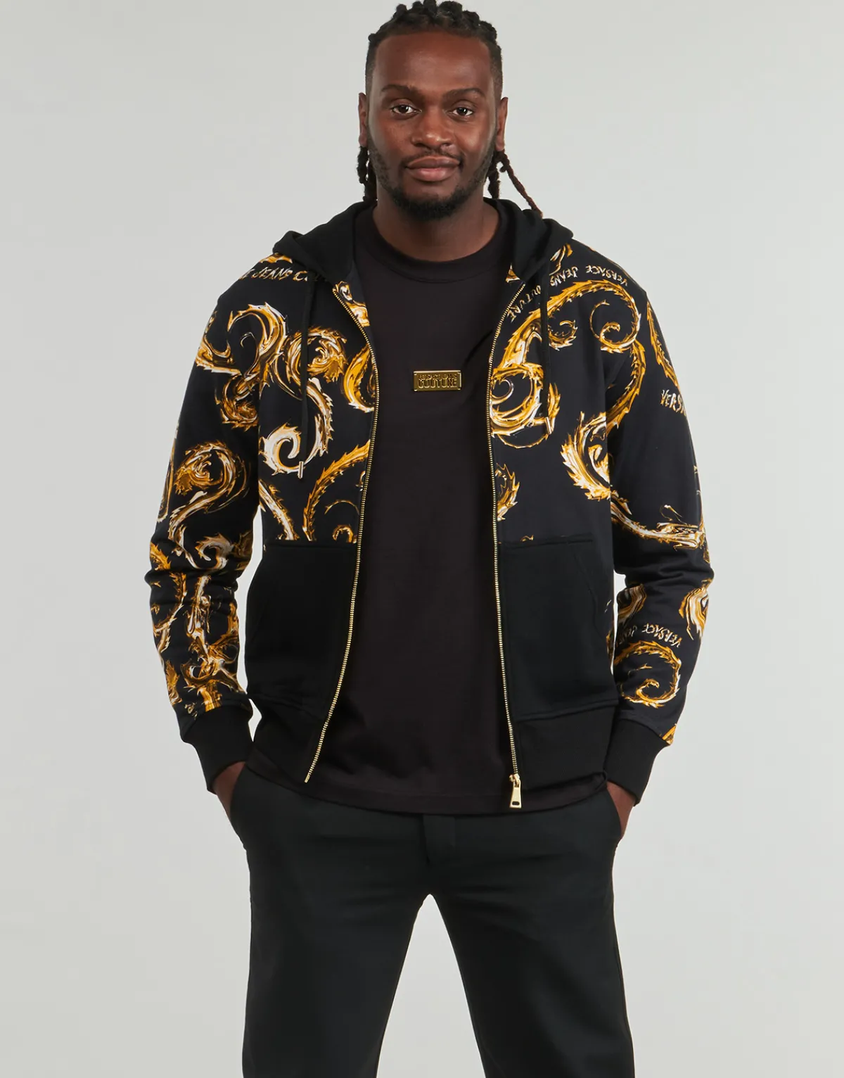 Versace Jeans Couture FELPE77GAI3Z1-Homme Sweats & Polaires