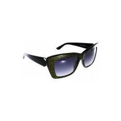 Guess Femme 7890 S Noir doré de forme rectangulaire-Homme Lunettes De Soleil