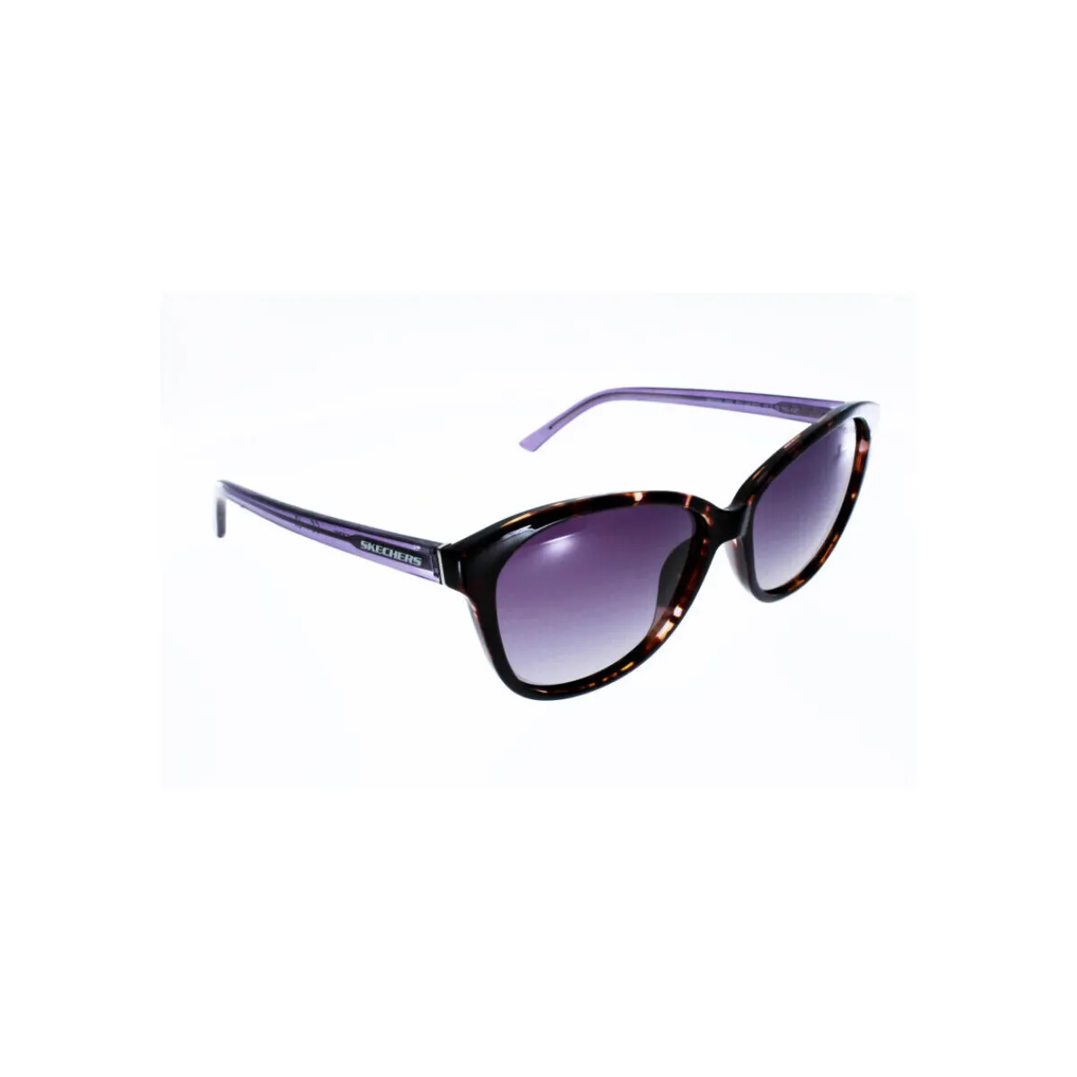 Skechers Femme SE 6264 Ecaille Violet avec verres polarisés-Homme Lunettes De Soleil
