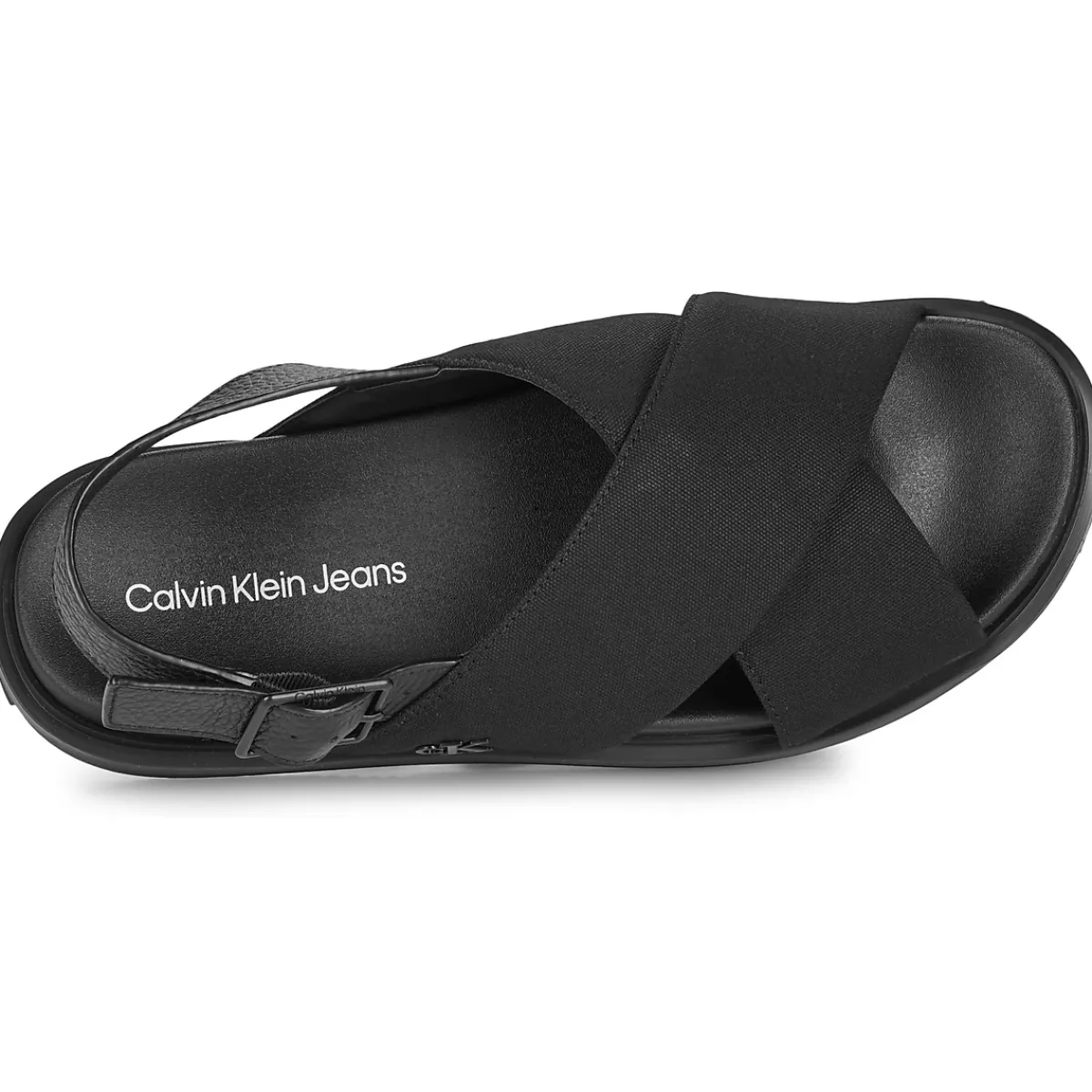 Calvin Klein Jeans FLAT MOLDED CRXS SLING SANDAL CV-Homme Sandales Et Nu-Pieds