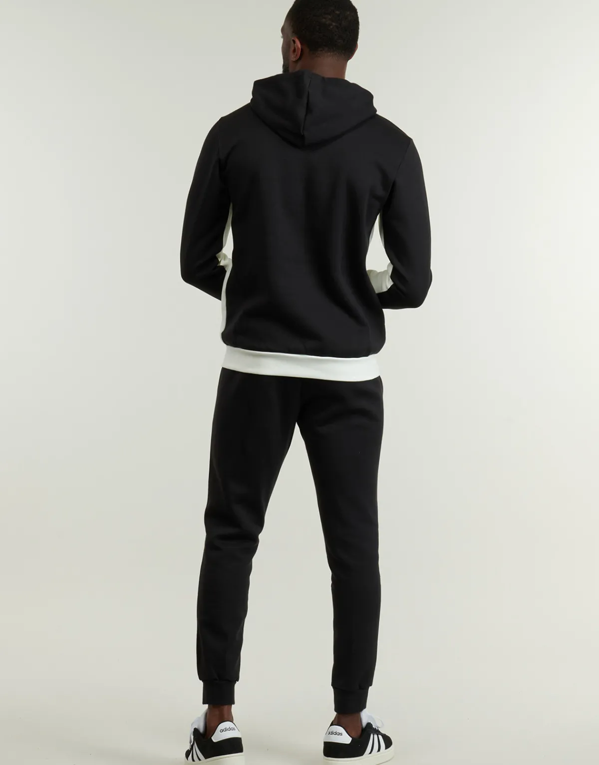 adidas Fleece Colorblock Hooded Tracksuit-Homme Joggings & Survêtements