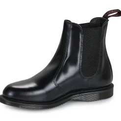 Dr. Martens Flora Boot Blk Smooth-Homme Bottines / Boots