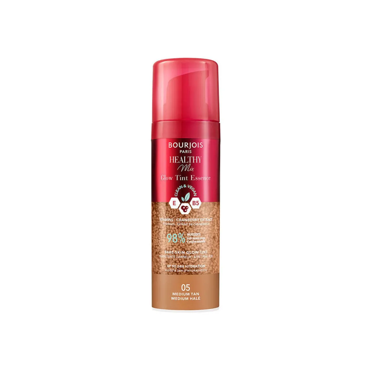 Bourjois Fond De Teint Healthy Mix Glow Tint Essence 005-bronze Moyen-Homme Maquillage Teint