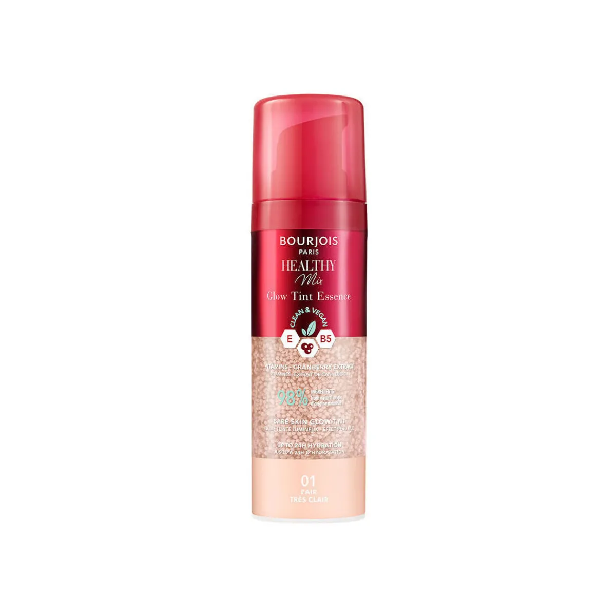 Bourjois Fond De Teint Healthy Mix Glow Tint Essence 01-fair-Homme Maquillage Teint