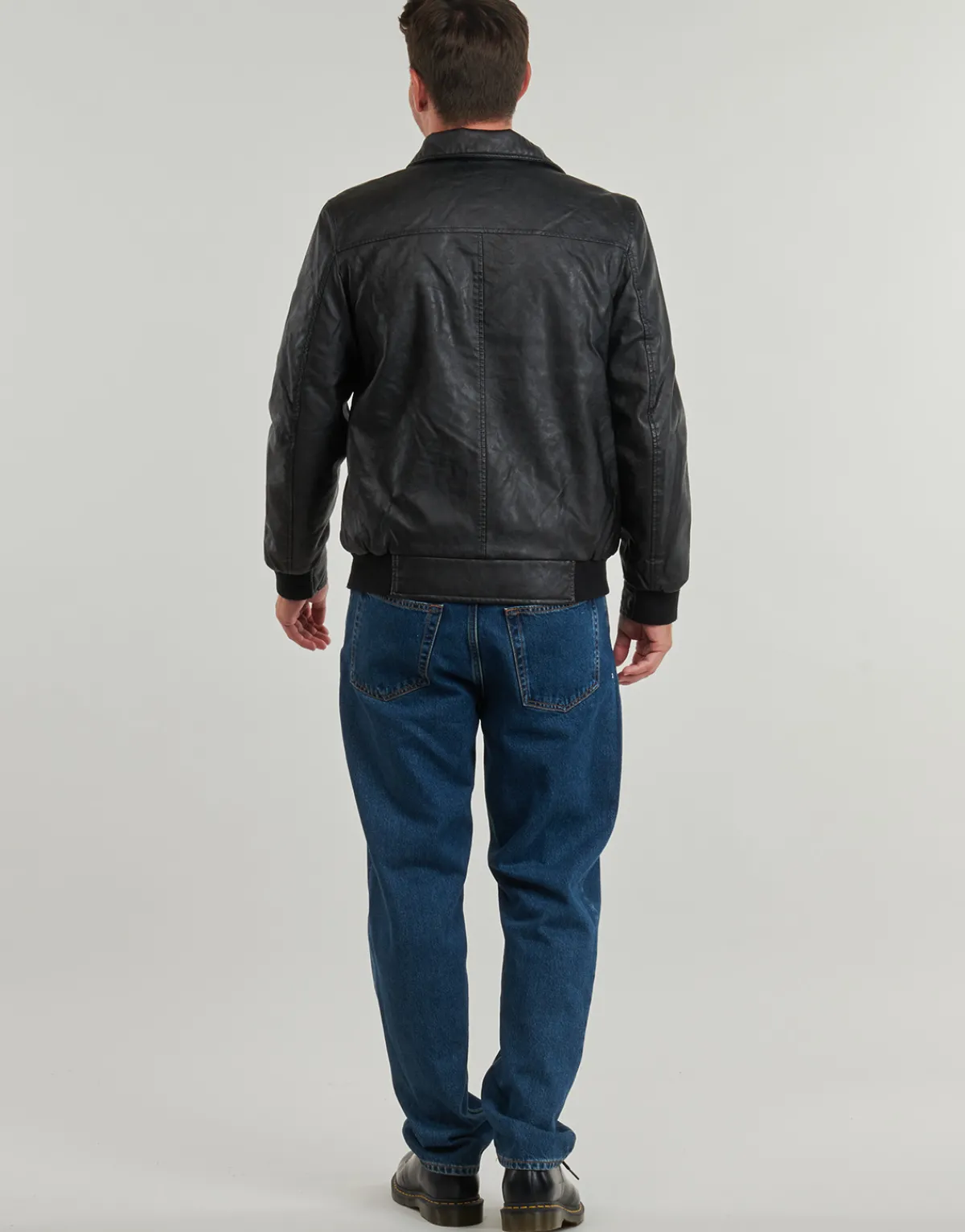 Harrington FONZIE FAUX LEATHER-Homme Vestes