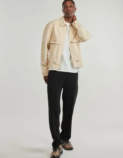 Dickies FORT SMITH TRUCKER JACKET WOOD ASH-Homme Vestes