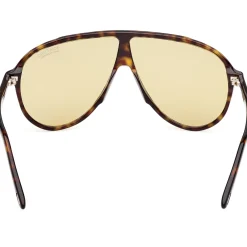 Tom Ford FT1211 VLADIMIR Lunettes de soleil, Havana/Marron, 65 mm-Homme Lunettes De Soleil