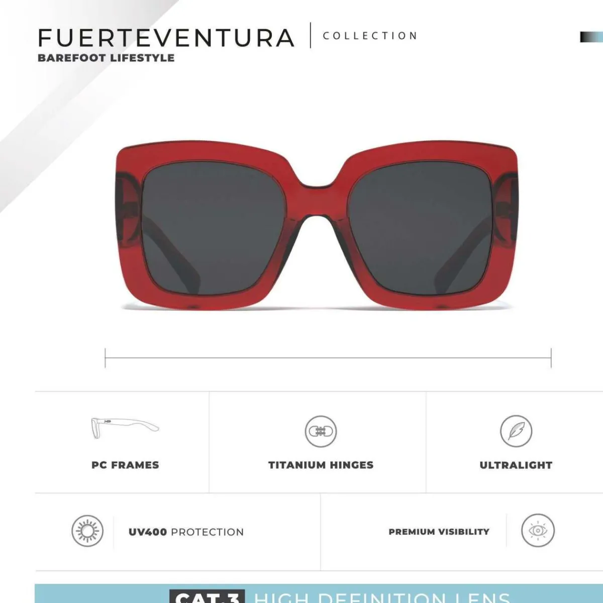 Hanukeii Fuerteventura-Homme Lunettes De Soleil