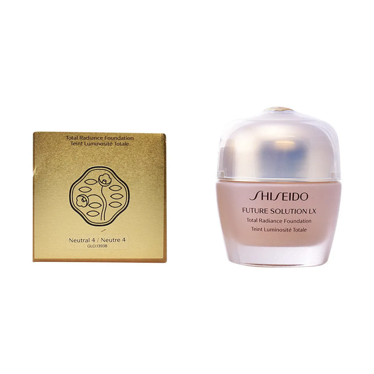Shiseido Future Solution Lx Total Radiance Foundation 4-neutral-Homme Maquillage Teint