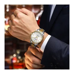 Curren 9090G-Homme Montres