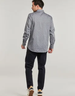 Guess 4G JACQUARD SHIRT-Homme Chemises