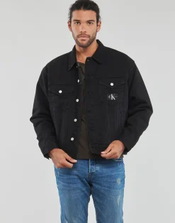Calvin Klein Jeans GENDERLESS PADDED DENIM JACKET-Homme Vestes|Vestes