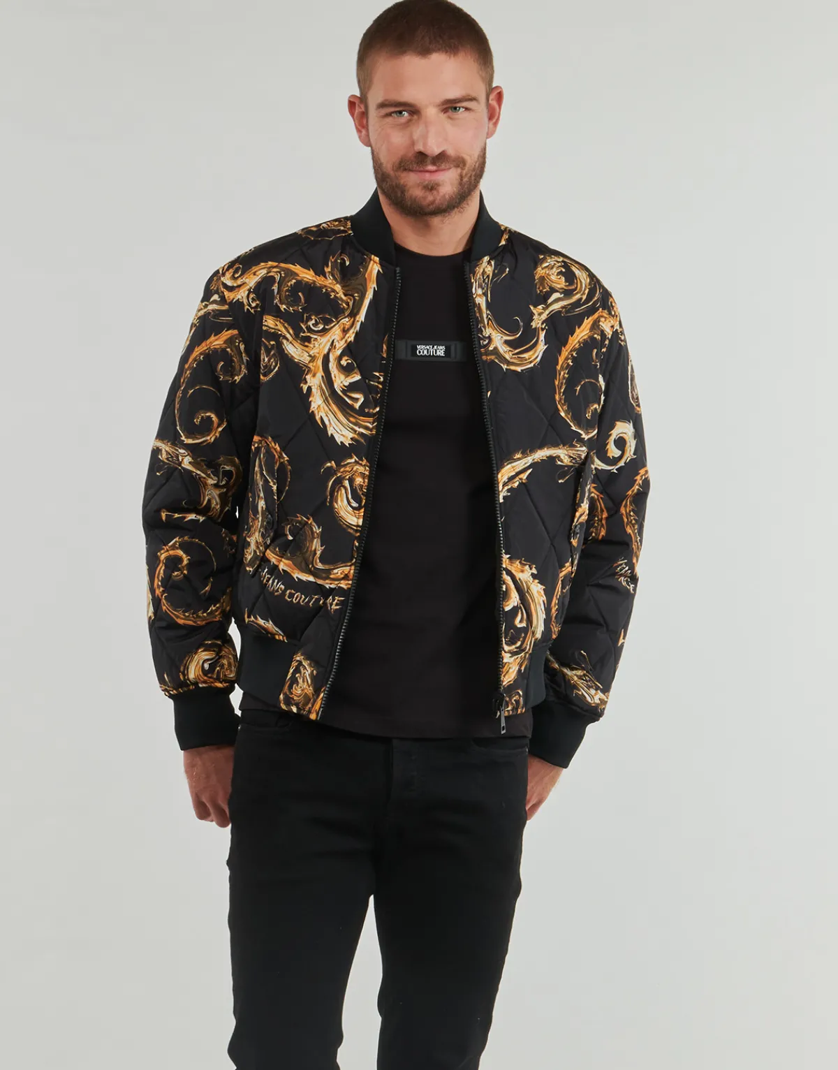 Versace Jeans Couture GIUBBOTTO 77GASD07 REVERSIBLE-Homme Vestes