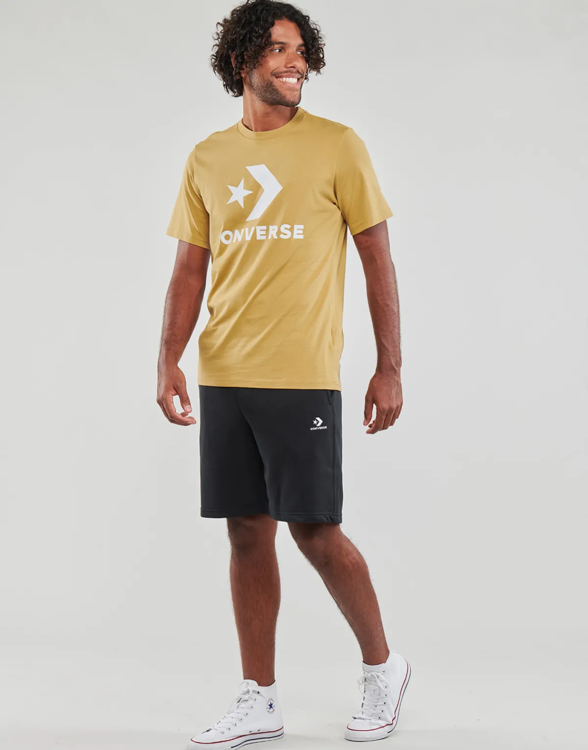 Converse GO-TO EMBROIDERED STAR CHEVRON FLEECE SHORT-Homme Shorts & Bermudas