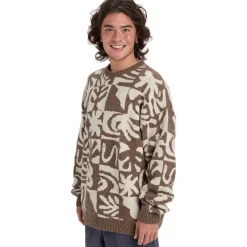 Quiksilver Hall City Jacquard-Homme Pulls & Gilets