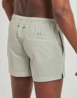 K-Way HAZEL MID STRIPES BEACH-Homme Maillots & Shorts De Bain