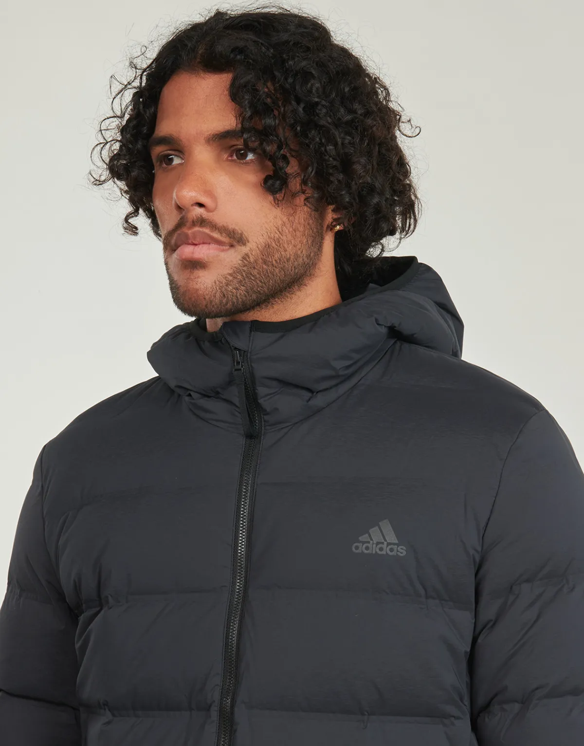 adidas Helionic Stretch Hooded Down Jacket-Homme Vestes