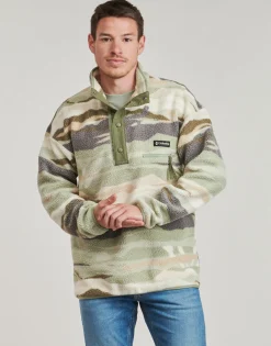 Columbia HELVETIA II PRINTED HALF SNAP FLEECE-Homme Randonnée