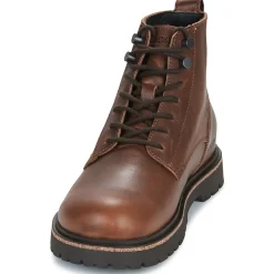 BIRKENSTOCK Highwood Lace Mid M LENA Chocolate-Homme Bottines / Boots