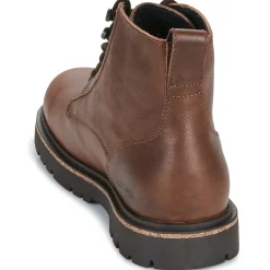 BIRKENSTOCK Highwood Lace Mid M LENA Chocolate-Homme Bottines / Boots