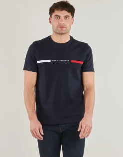 Tommy Hilfiger HILFIGER CHEST INSERT TEE-Homme T-Shirts & Polos|T-Shirts & Polos